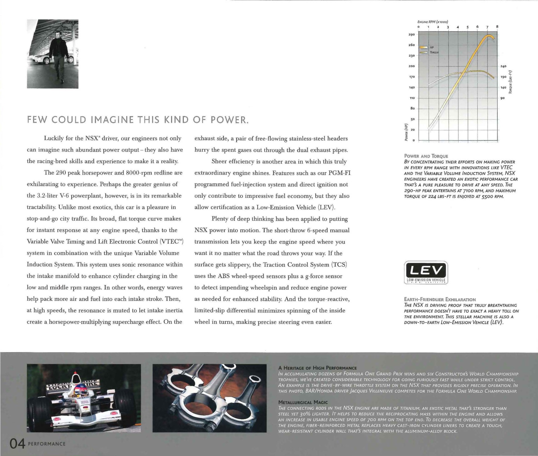 2002 Acura NSX Brochure Page 3